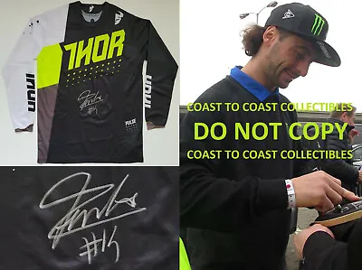 Dylan Ferrandis Supercross Motocross Signed Thor Jersey COA Proof Autographed! • $349.99