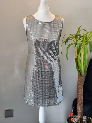 £5 • Buy Emily Jane Sequin Bodycon Dress Size Uk 10