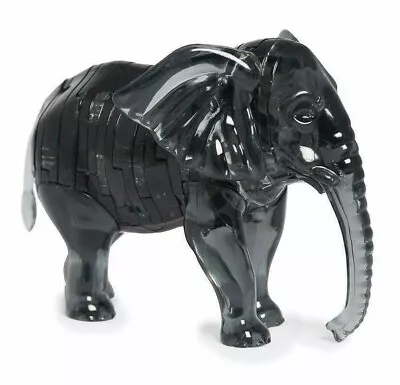 Crystal  3D Puzzle Elephant Plastic Kids Adult Animale Puzzl BV5865 Funtime • £10.45