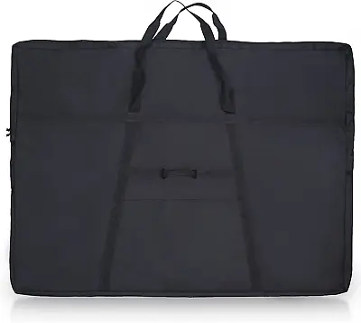 Extra Large Dacron Waterproof Light Weight Art Portfolio Tote Bag 36X48  Black • $61.99