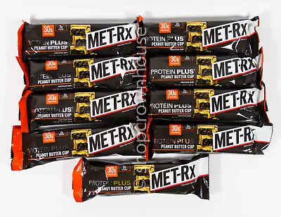 9 MET-RX Protein Plus PEANUT BUTTER CUP 30g Protein Bars 3.0 Oz Each 10/18/2024 • $26.99