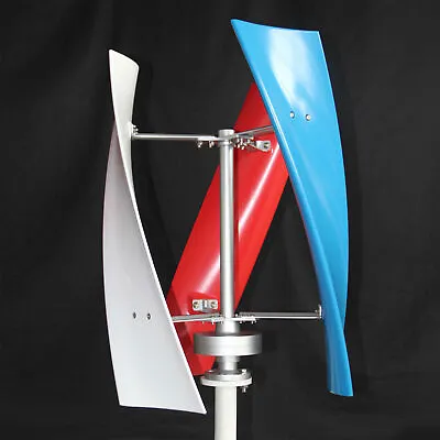 400w Helix Maglev Axis Vertical Wind Turbine 3 Blades Wind Generator &Controller • $194.75