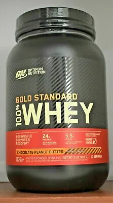 Gold Standard Whey 100% Protein 2 Lb Optimum Nutrition ON Isolate  Choose Flavor • $44.98