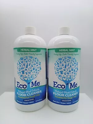 2-Pack Floor Cleaner Herbal Mint 32 Oz  By Eco-Me • $32.90
