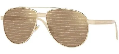 Versace VE2209 Pale Gold/Brown Versace/Silver/Gold Sunglasses • $109.99