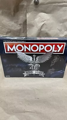 Bon Jovi 40th Anniversary Monopoly Game Collectors Edition Sealed Rare • $144.99