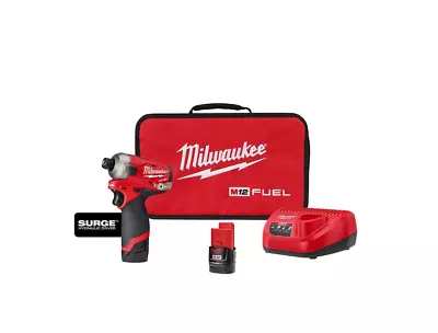 Milwaukee M12 FUEL SURGE 1/4  Hex Hydraulic Driver (Bare Tool) 2551-20 • $134.10