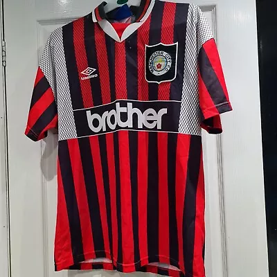 Manchester City 1995-1996 Away Shirt • $62.25