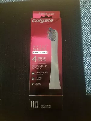 4 Pack Colgate ProClinical Pro Series Whitening Electric Toothbrush Refill Heads • $25