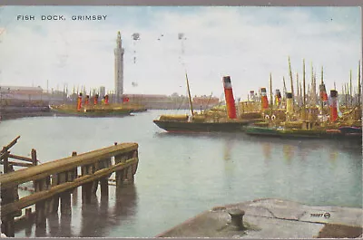 £4.95 • Buy PPC Fish Dock Grimsby Lincolnshire South Humberside 1926