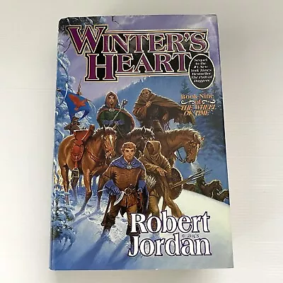 Winter's Heart By Robert Jordan Wheel Of Time Book Nine First Edition • $50.99