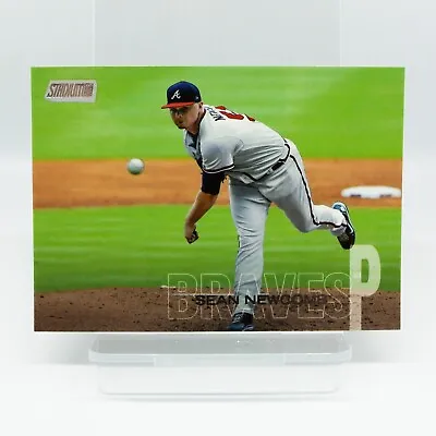 Sean Newcomb - Atlanta Braves #177 Stadium Club Topps 2018 Baseball Card • £1.49