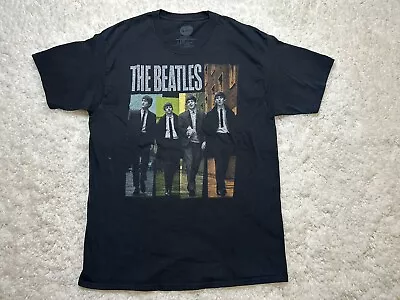 The Beatles Shirt Adult Large Black Let It Be Band Music Concert Rock • $34.99