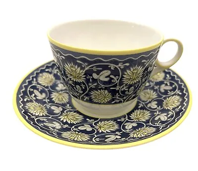 1992 ROYAL DOULTON Blue Chinoiserie Minton Archive No. 124 Cup And Saucer EUC • $24