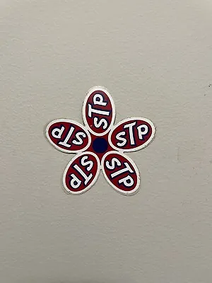 STP Flower Power Vintage Racing Sticker Decal • $2.99