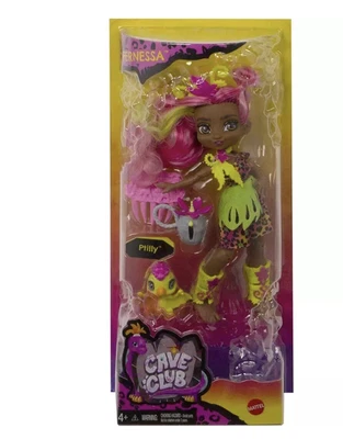 £9.99 • Buy Mattel Cave Club Fernessa Fashion Doll + Pet Ptilly & Accessories