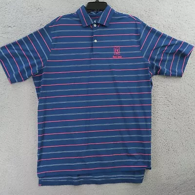 Fairway & Greene Shirt Mens XL Blue Pink TPC Myrtle Beach Logo Golf Performance • $14.21