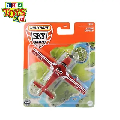 Matchbox Skybusters Cessna Caravan Diecast Plane 1:64 Scale • $10.04