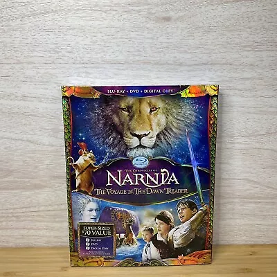 The Chronicles Of Narnia: The Voyage Of The Dawn Treader (Blu-ray/DVD 2011) • $9.99