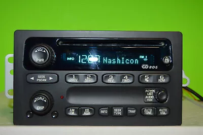 Chevy Trailblazer S10 GMC Envoy Factory OEM CD Player Radio 02 03 15169545 • $99.99