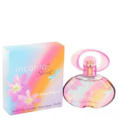 Incanto Shine By Salvatore Ferragamo Eau De Toilette Spray 1 Oz For Women • £23.29