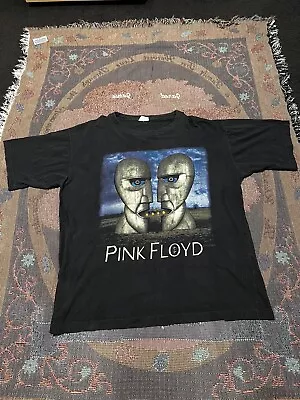 VTG Pink Floyd 1994 North American Tour Division Bell Dark Side T Shirt Size XL • $170