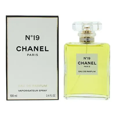 £151.95 • Buy Chanel No19 Eau De Parfum 100ml Spray For Her