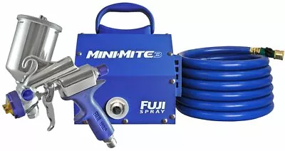 Fuji 2803-GXPC Mini-Mite 3 HVLP Spray System + Gravity Gun + BONUS ACCESSORIES • $1145.20