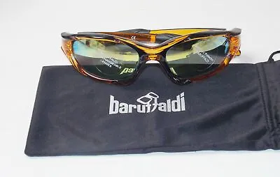 $24 • Buy Baruffaldi Wind Him Tortoise Lens Grey Mirror Motorcycle Glasses Goggles Eyewear