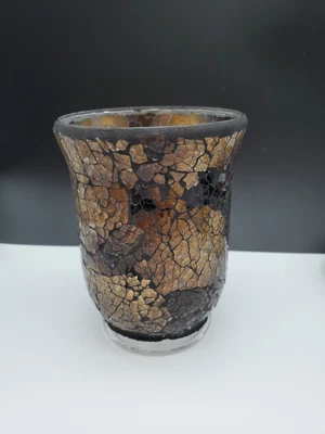 $10 • Buy Mosaic Glass Candle Vase