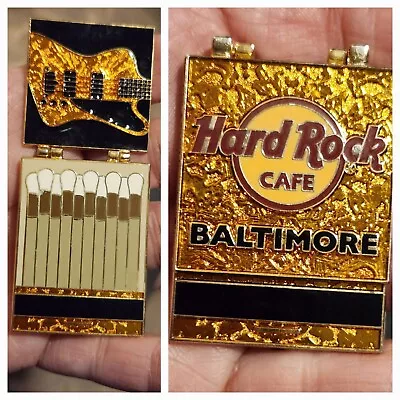 Hard Rock Cafe Baltimoremd Rare Hinged Matchpack Pin Piano 04?  • $22.95