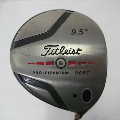 Titleist Driver PRO TITANIUM 905T 9.5° Stiff TOUR AD PT-5 • $79.99