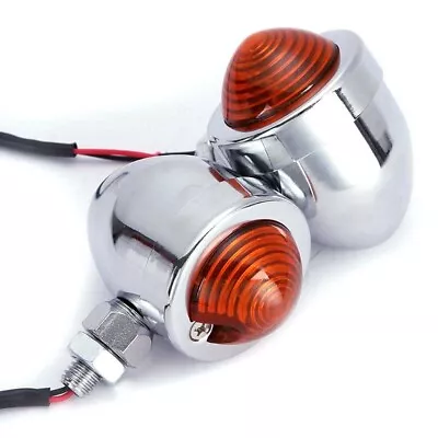 Chrome Turn Signals For Kawasaki VN Vulcan Classic MeanStreak Nomad 1600 • $16.83