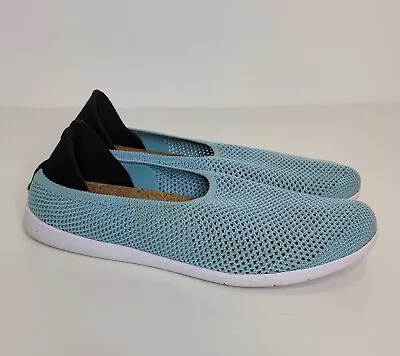 Mahabis Breathe Summer Slipper Shoes 9.5-10 Light Blue • $42.95