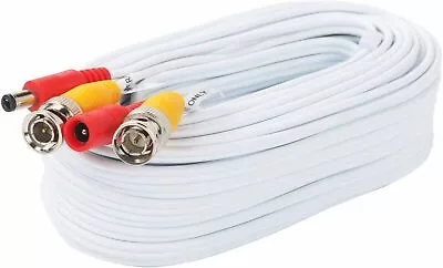 100ft BNC Cord Cable Lead For Swann SWPRO-642CAM Security Camera COCAM-BUL900TVL • $19.89