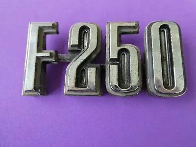 Vintage Ford F250 Emblem  1970ish Era W/pins • $23.98