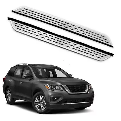 Fixed Door Side Step Running Board Nerf Bar Fits For Nissan Pathfinder 2013-2021 • $591.36