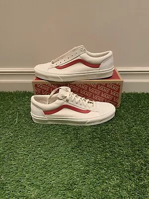 Vans Old Skool MARSHMELLOW/ RED ASIA EXCLUSIVE BRAND NEW • $100