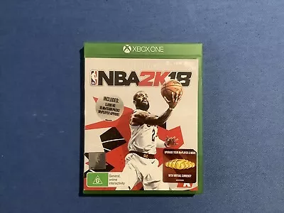 NBA 2k18 Xbox One 1 BASKET BALL GAME FREE POST • $9.95