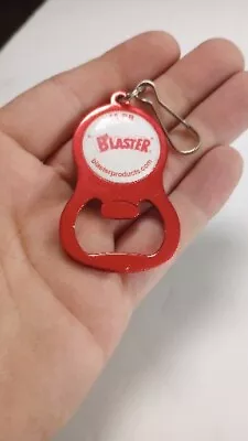 Blaster 16-pb  Blaster  Advertising Bottle Opener Keychain • £13.49