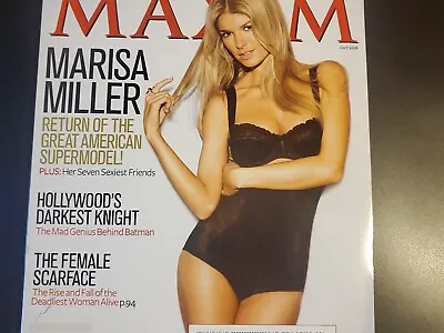 MAXIM Magazine #127 - July 2008 - Marisa Miller/Brooke Hogan - Model Issue L@@K • $5.99