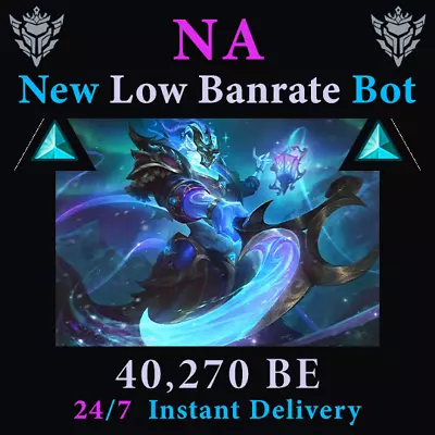 NA LoL Account Winterblessed Thresh League Of Legends Safe Smurf Unranked Fresh • $9.90