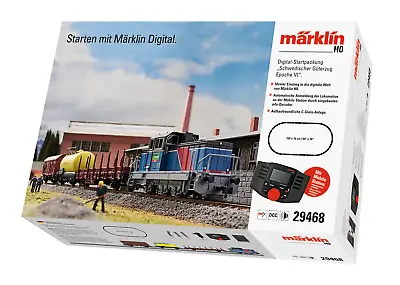 Märklin 29468 HO Scale Sweedish  Statens Järnvägar  Green Cargo Digital Starter • $369.99