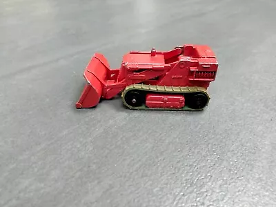 Matchbox Series Lesney No. 58 - Drott Excavator - Red + Tracks. Spares Or Repair • £9