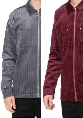 $28 • Buy Elwood Mens Corduroy Zip Up Jackets Sizes  L XL 2XL MSRP $52