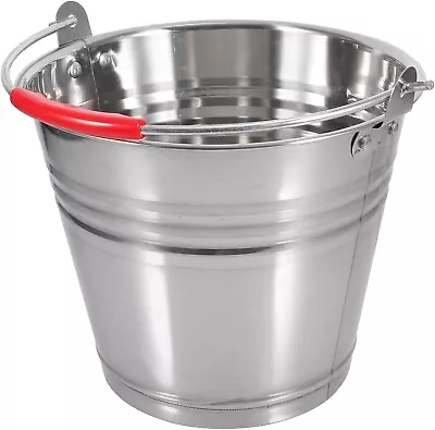 Live Well 4 Gallon Metal Bucket Pail Container With Handle FBK002 • $38