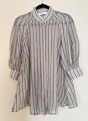 Zimmermann Linen Silk Shirt With Belt • $200