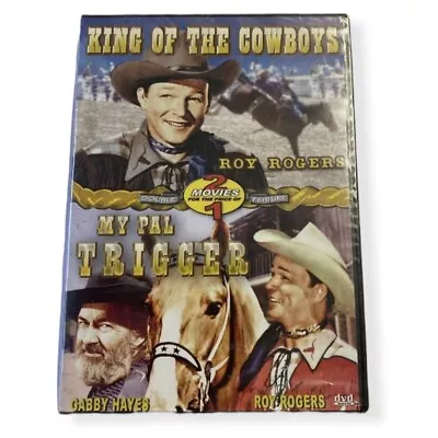 King Of The Cowboys & My Pal Trigger DVD Movie Roy Rogers Gabby Hayes • $6.48