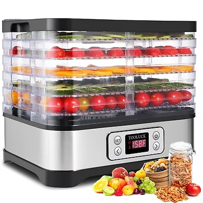 $56.49 • Buy 5-Tray Commercial Food Dehydrator Stainless Steel Fruit Jerky Meat Dryer Machine