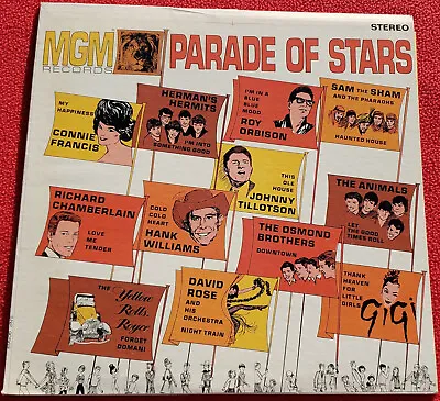 $15 • Buy MGM Records Parade Of Stars LP 1965 Original Vinyl Album - Roy Orbison, Osmonds